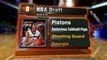 2013 NBA Draft: Pistons Select Kentavious Caldwell-Pope With No. 08 Pick