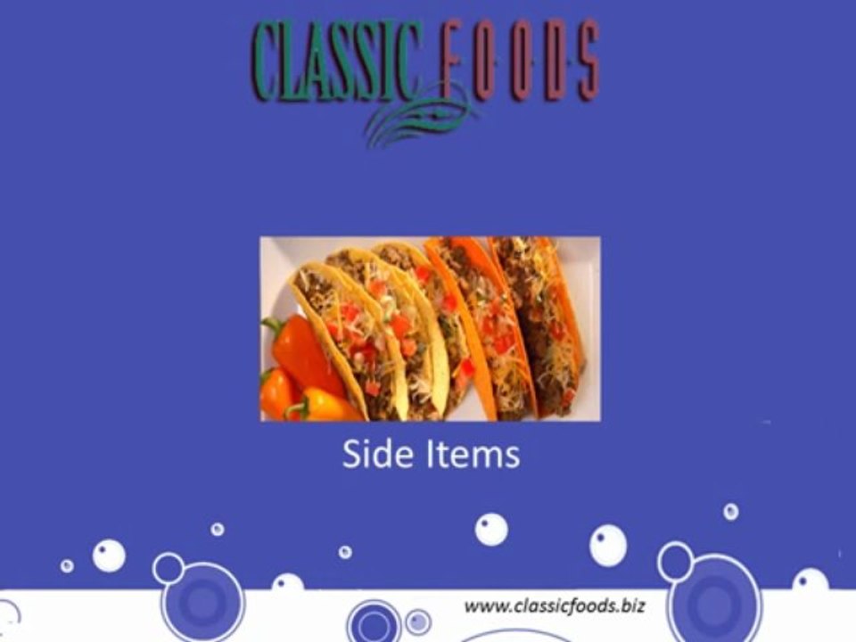 Concession and Convenience Foodservice Products - Classic Foods