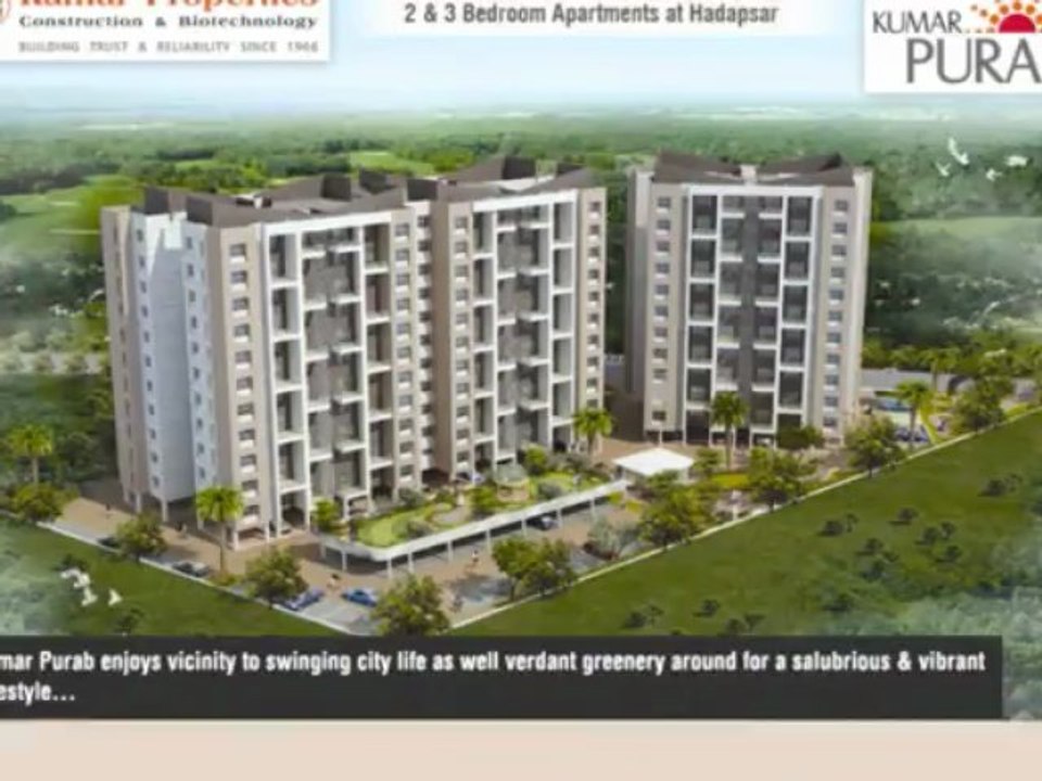 Apartments Near Mundhwa at Kumar Purab Promise a Better Life