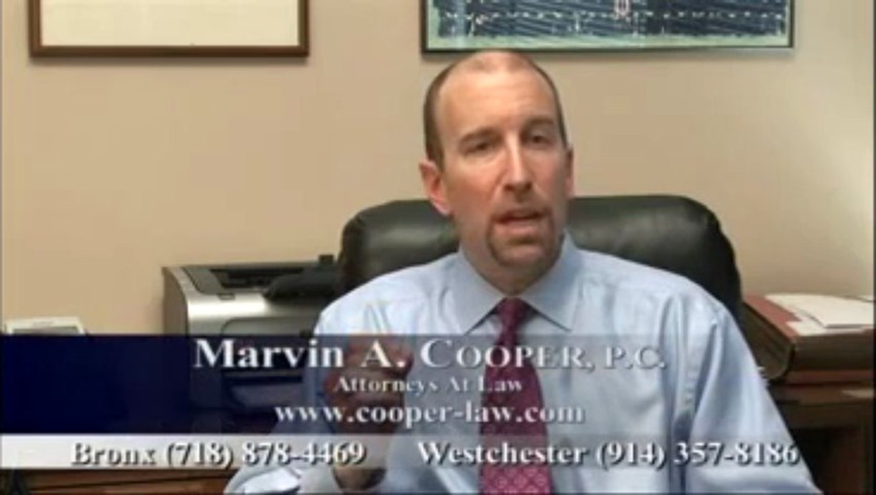 What you need to know if you are in a motorcycle accident video - Marvin A. Cooper, P.C.