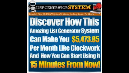 List Generator System Review