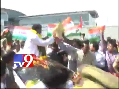 Kavuri Sambasiva Rao first visit to Hyderabad as Union Minister