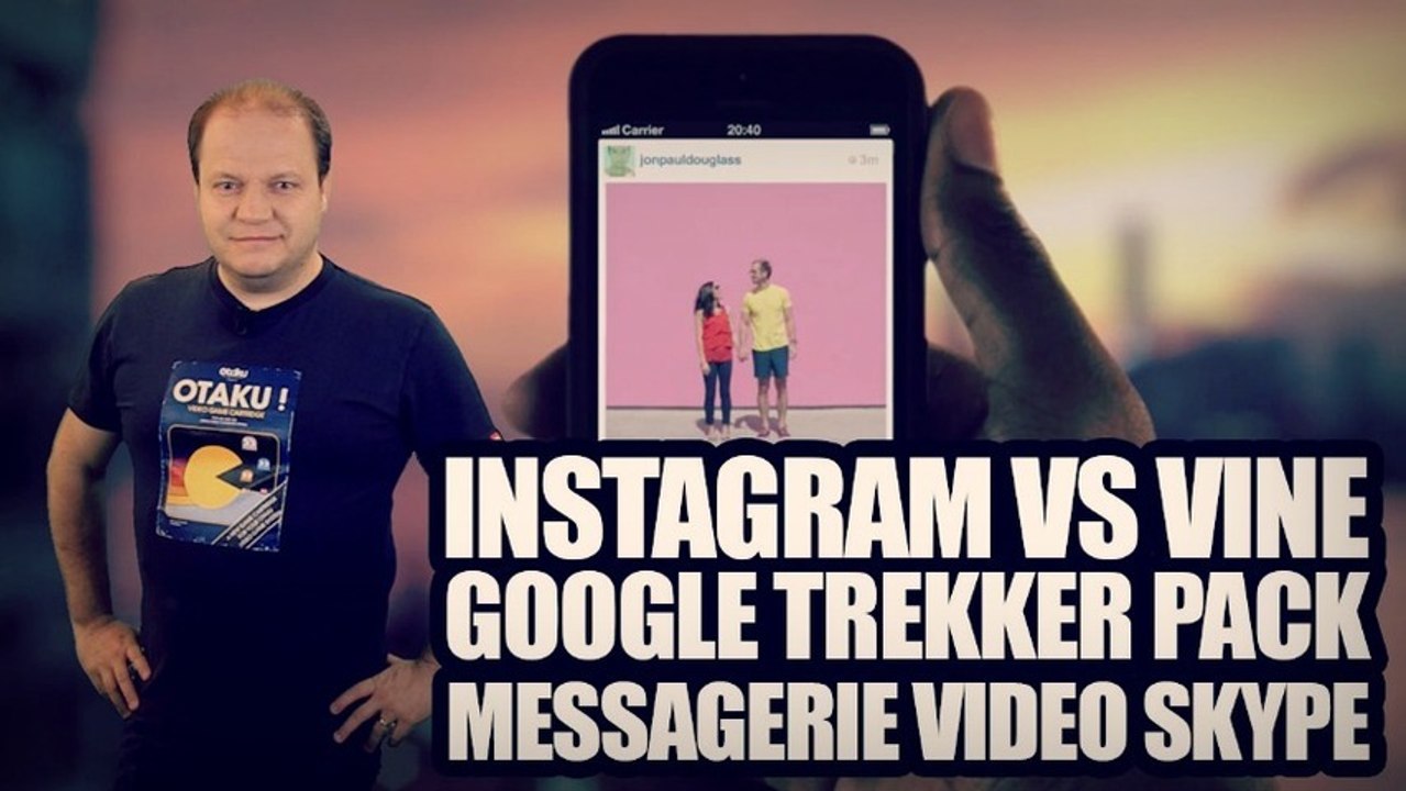 freshnews #464 Instagram vs Vine. Google Trekker Pack. Messagerie video Skype (28/06/13)