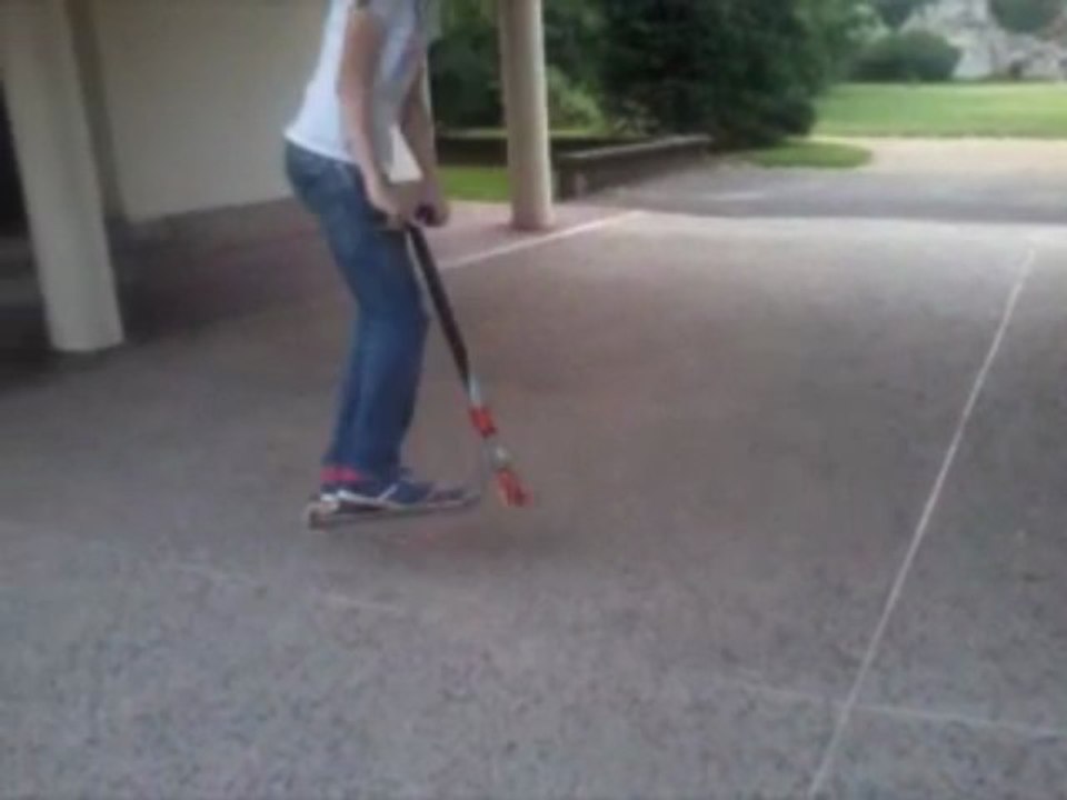 Trottinette freestyle !