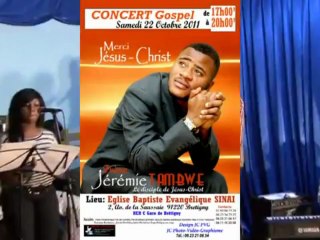 JEREMIE TAMBWE PRÉPARATION DU CONCERT GOSPEL A SINAI