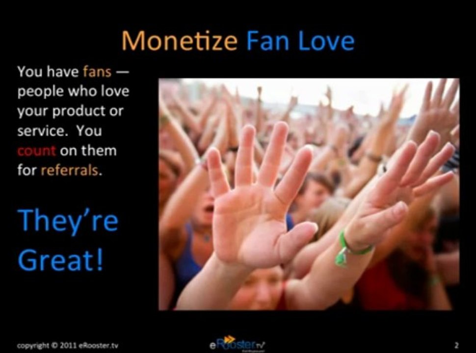 eRooster.TV Monetizing Video with contests and events