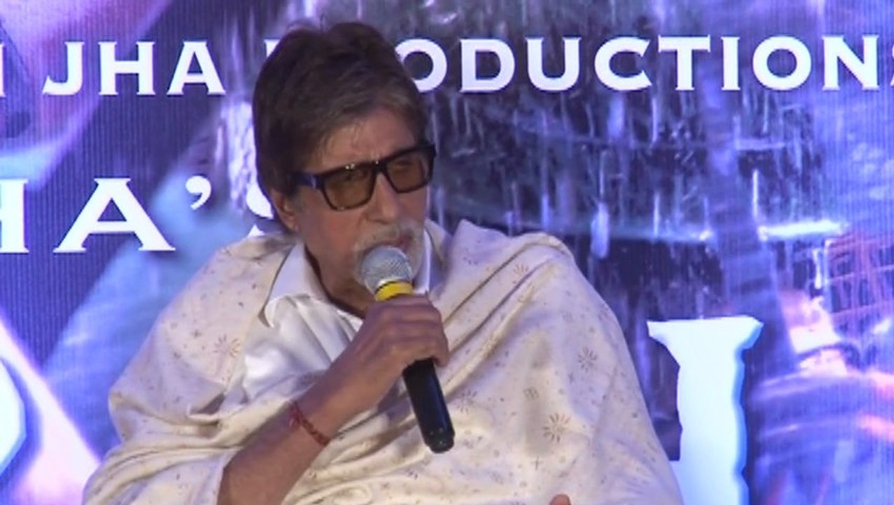 Satyagraha Movie Trailer Launch – Amitabh Bachchan, Manoj Bajpayee, Manoj Bajpayee & Amrita Rao.