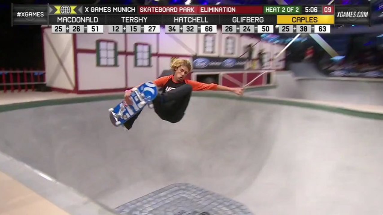 Skate Park Final - Curren Caples wins GOLD
