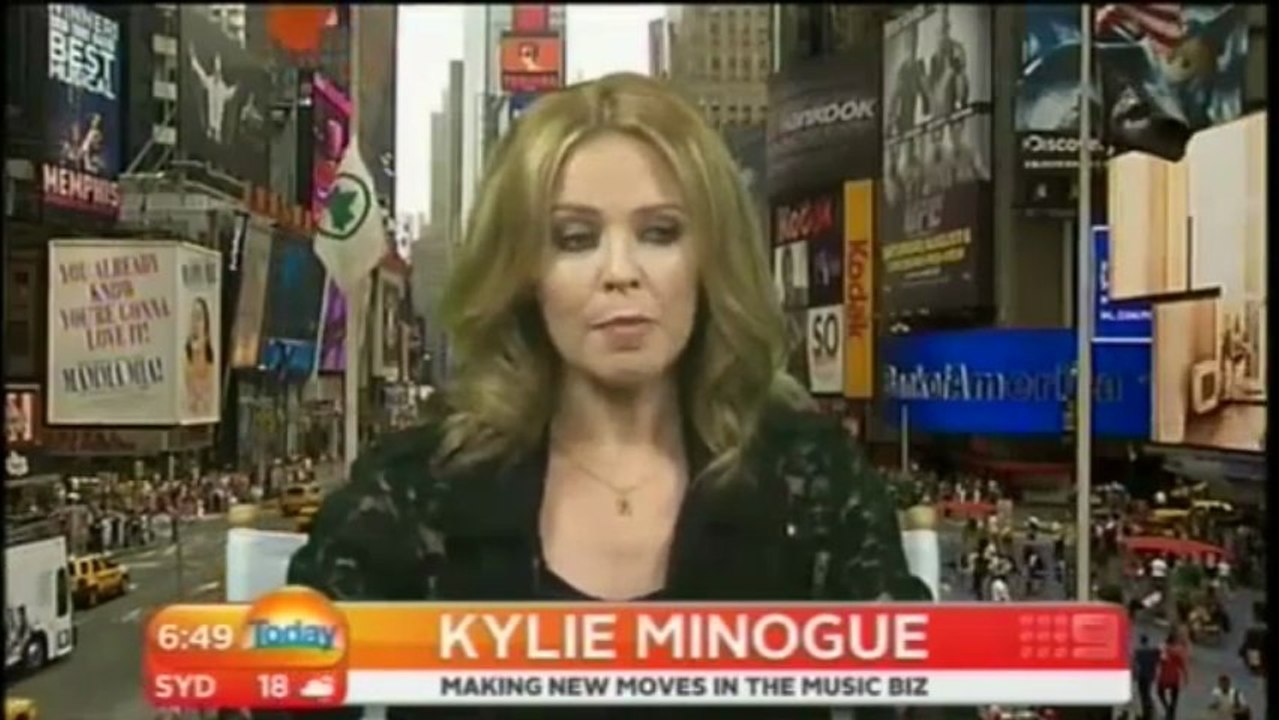 Kylie Minogue - interview -  Today Show Australia 28.06.2013