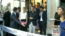 Pierfrancesco Favino all'inaugurazione della Boutique IWC Schaffhausen a Piazza di Spagna