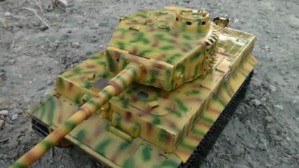 panzer kampfwagen VI tigre heng long 1/16°