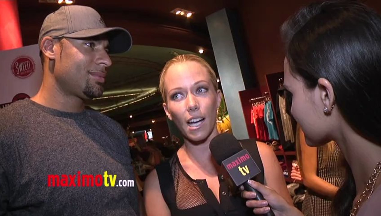 Kendra Wilkinson & Hank Baskett Interview at Jessica Hall's Sweet! Birthday Party