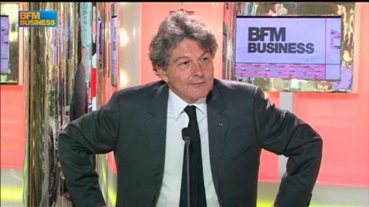 Thierry Breton, PDG d’Atos dans Le Grand Journal - 27 juin 1/4
