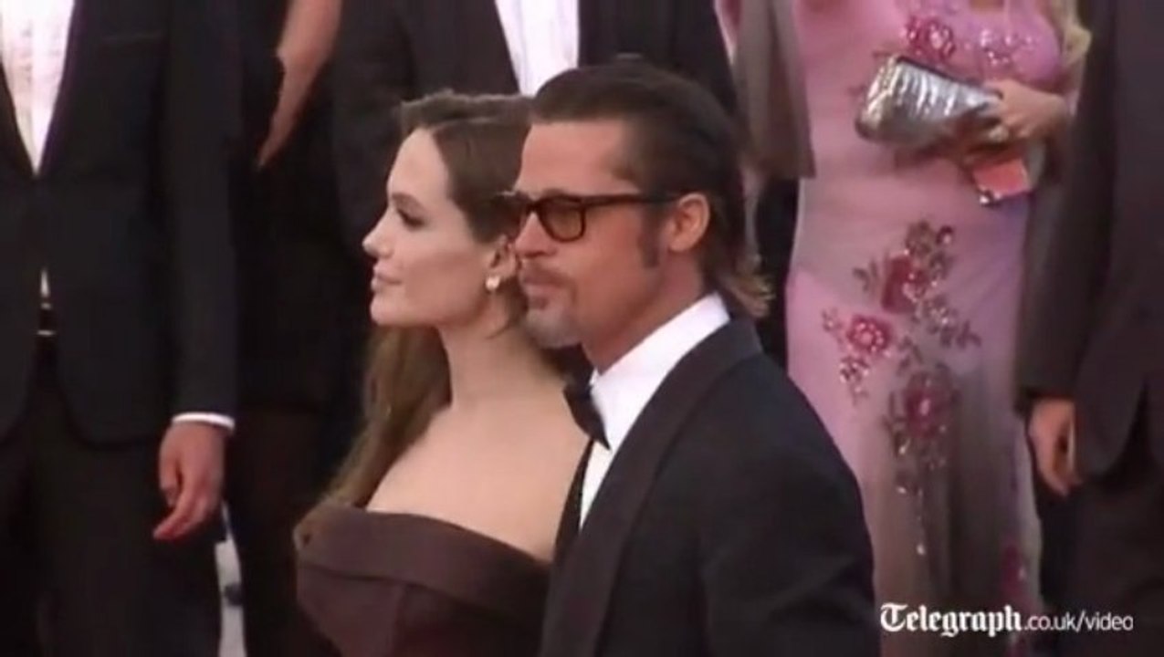Brad and Angelina attend Tree Of Life premiere at Cannes