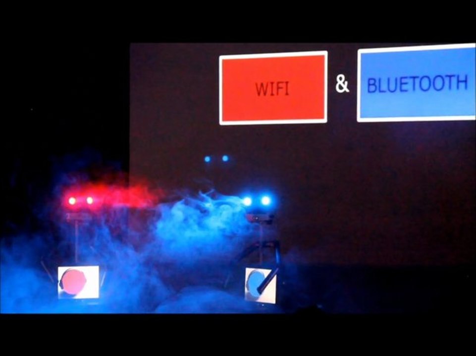 Spectacle robotique Jean Jaures EVREUX 2013