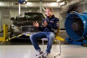 Sebastian Vettel aide au developpement des futurs modeles Infiniti