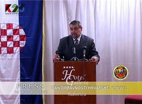 K23TV - Press iz prve ruke - Dan državnosti Hrvatske - 27. jun 2013.