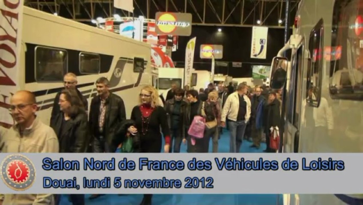 Douai - Lundi 5 novembre 2012 - salon nord de france des vehicules de loisirs