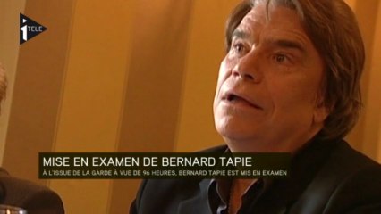 Bernard Tapie mis en examen