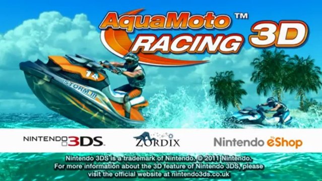Aqua Moto Racing 3D (3DS) - Trailer 01