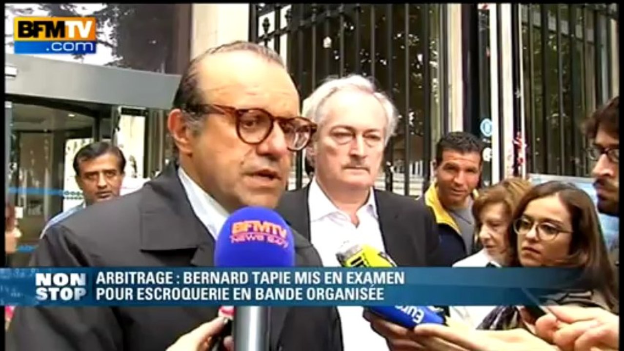 Hervé Temime: la mise en examen de Tapie "est le fruit d'une escroquerie" - 29/06