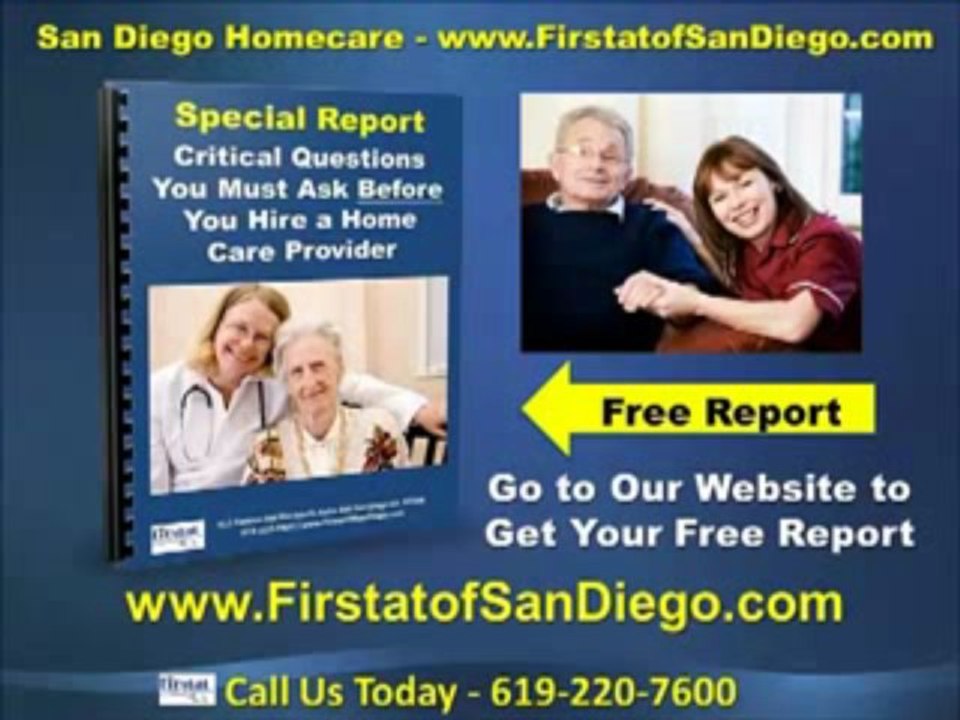 Homecare Poway, CA 619-220-7600 Home Health Care Poway