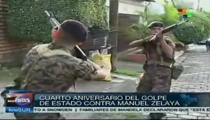 Vigilia en Honduras para iniciar conmemoración del golpe