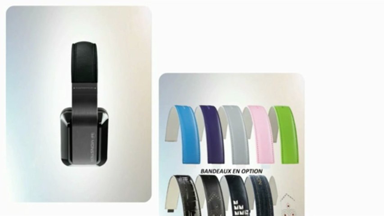 Casque MONSTER Inspiration NC titanium +