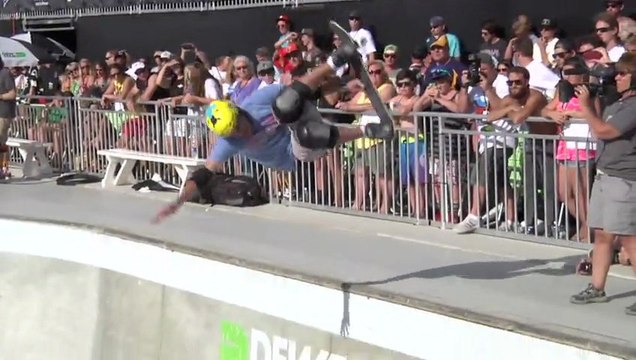 Pedro Barros Wins Skate Bowl Dew Cup - Full Recap Dew Tour Beach Championships 2013