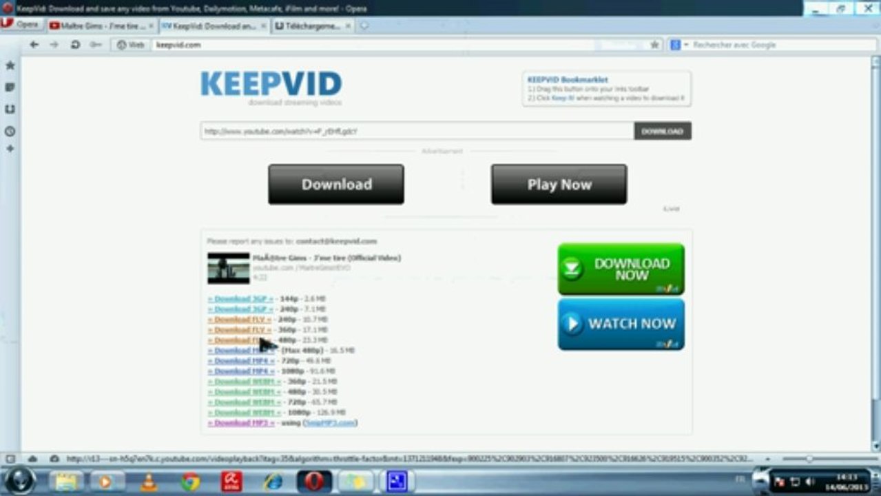 tuto pour telecharger des video et musique sur youtube