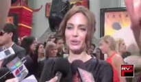 Angelina Jolie Interview at Kung Fu Panda Premiere Hollywood