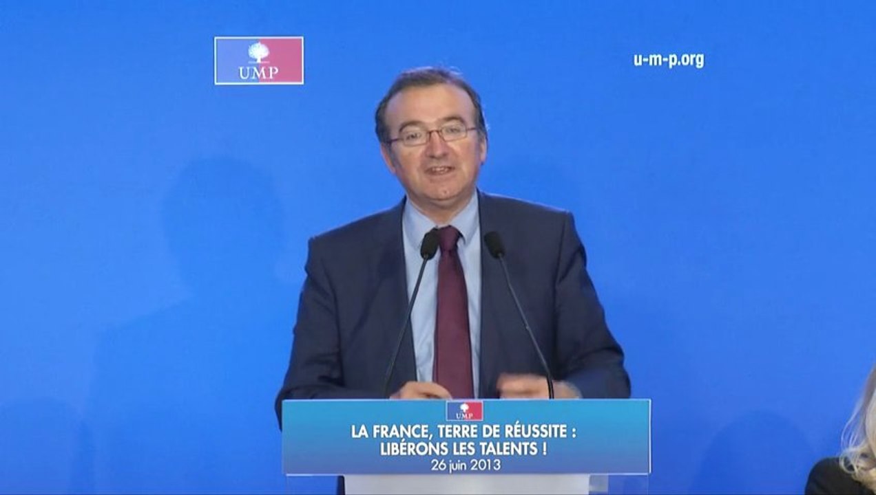 Convention "La France, terre de réussite : libérons les talents !" - Hervé Mariton