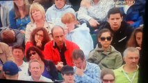 Wimbledon: Flavia Pennetta chiama il fisioterapista...ma tutto si risolve dopo momenti di tensione