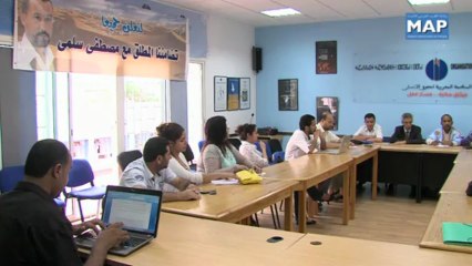 ندوة صحفية لمصطفى سلمى ولد سيدي مولود