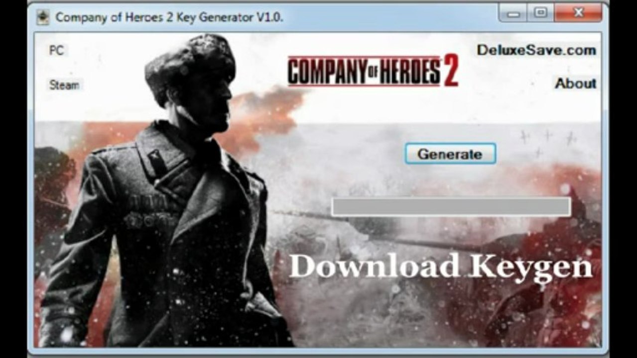 Company of Heroes 2 Key Generator {PC & Steam} NEW GAME 2013 KEYGEN