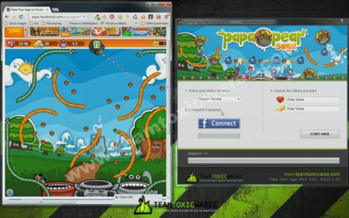 Papa Pear Saga HACK - Free Download 2013 - VIDEO PROOF WORKING