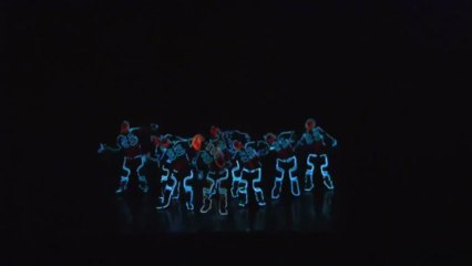 Amazing Light Suit Dance Performance - TRON inspired - 720p HD