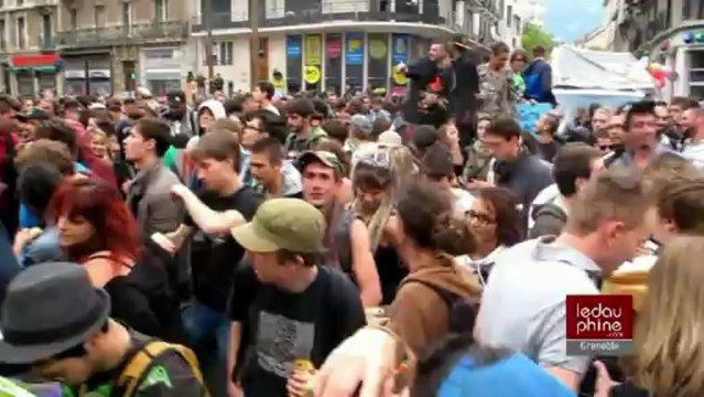 En marge du concert de David Guetta, le Guetta Pan s'est fait entendre