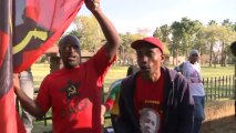 Protestas por Obama en Sudáfrica