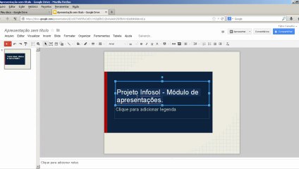 Aula 03 - O que é slide, criando um slide.