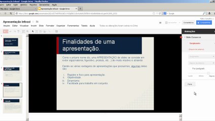 Aula 11 - Animação simples no slide 4