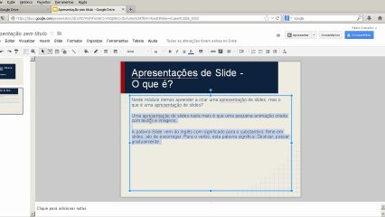 Aula 04 - Construindo o segundo slide