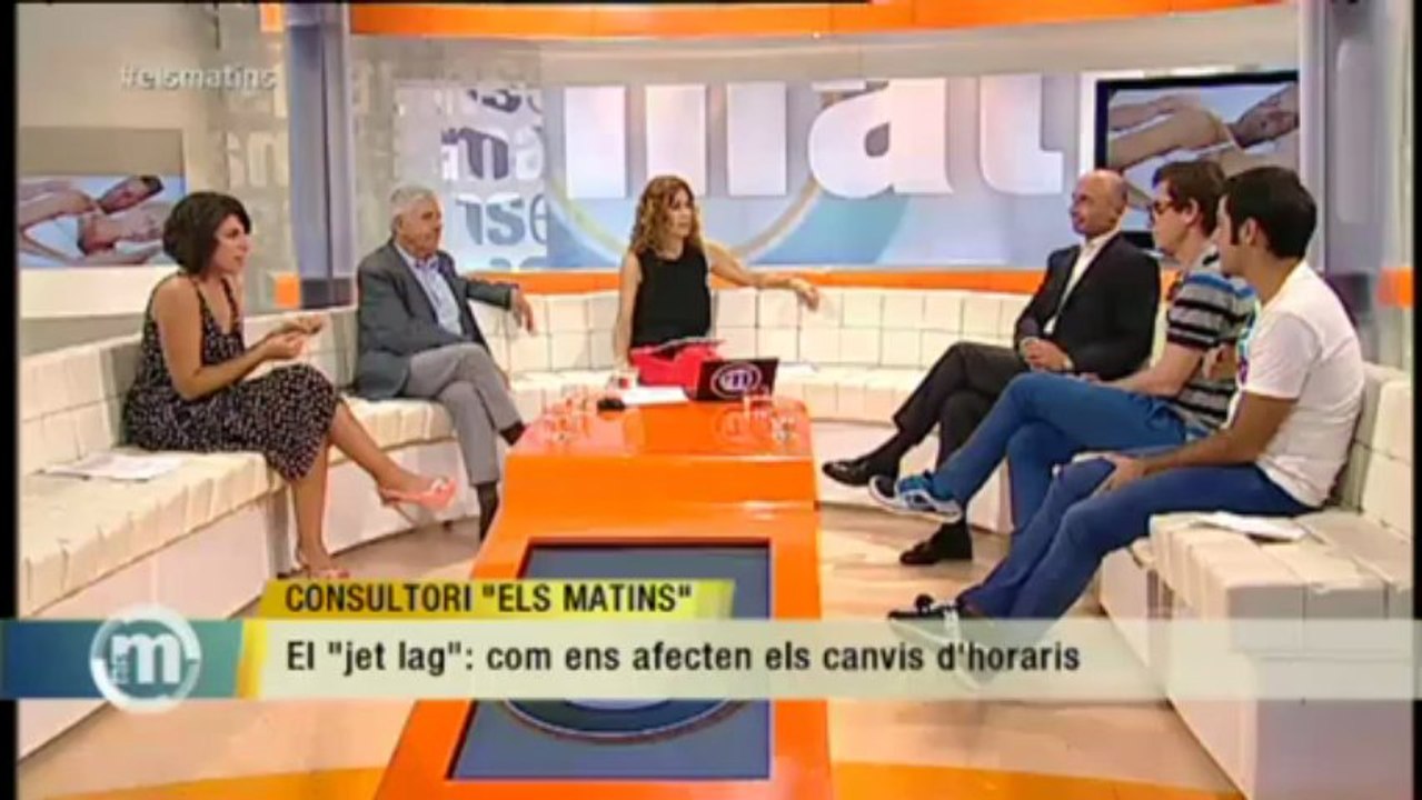 TV3 - Els matins - "Jet lag", com ens afecten els canvis d'horaris