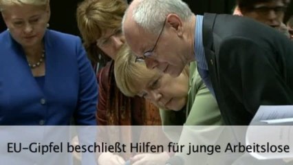 EU-Gipfel beschließt Hilfen für junge Arbeitslose