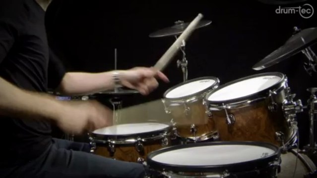 drum-tec Pro Series e-drums with Roland TD-30 V-drums modul