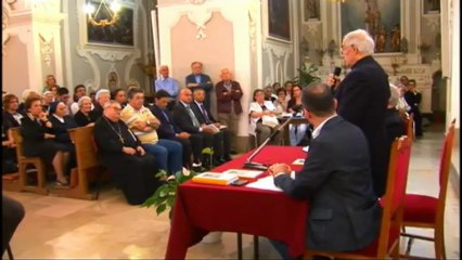 Presentazione dell'opuscolo "Da Matera ad Ain Karem"