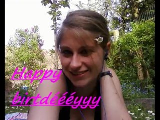 happy birthdééyyy mon ptit smiley