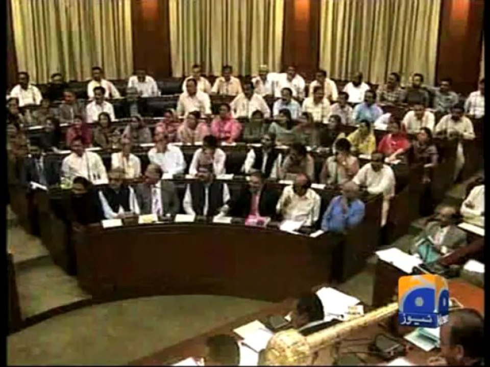 Geo Reports-Sindh Budget Approved-29 Jun 2013