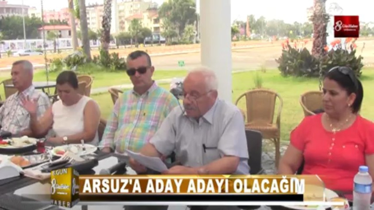 İSKENDERUN CHP İLÇE BAŞKANI SÜLEYMAN UYAR ARSUZ...