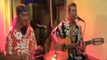 La Marunbata, duo accoustique de haut-vol, lors de la 23e Fête départementale de la musique à Cruis
